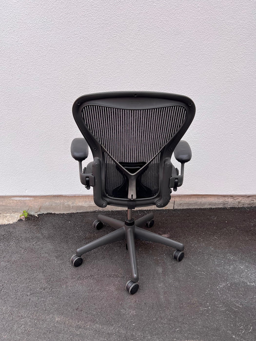 Herman Miller Aeron Kontorsstol Svart Size B